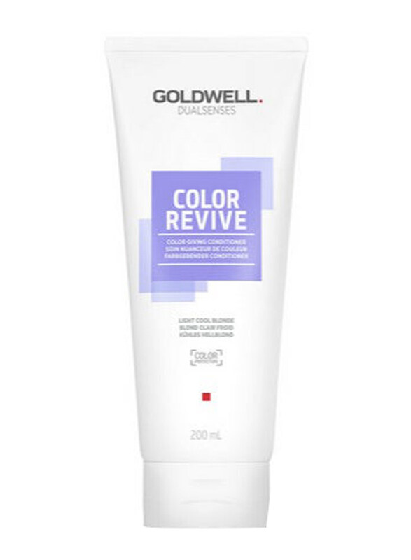 Goldwell Dualsenses Color Revive Light Cool Blonde Conditioner for Coloured Hair, 200ml
Goldwell Dualsenses Color Revive Light Cool Blonde Conditioner for Coloured Hair, 200ml