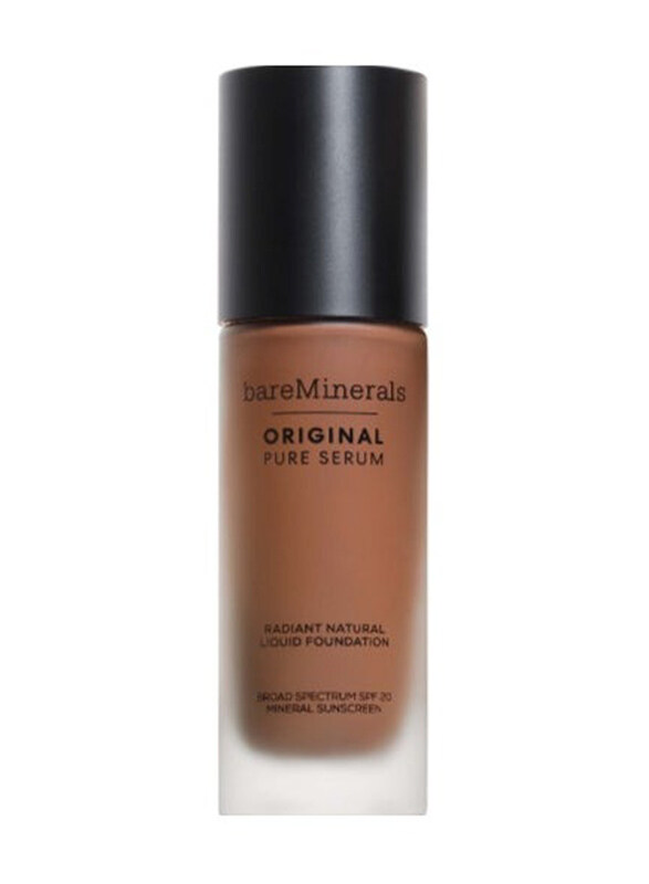 Bareminerals Original Pure Serum Radiant Natural Liquid Foundation with SPF 20, Deep Cool 6, Brown
Bareminerals Original Pure Serum Radiant Natural Liquid Foundation with SPF 20, Deep Cool 6, Brown