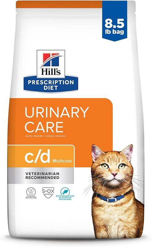 HILL'S ill's Prescription Diet c/d Multicare Urinary Care with Ocean Fish Dry Cat Food
HILL'S ill's Prescription Diet c/d Multicare Urinary Care with Ocean Fish Dry Cat Food