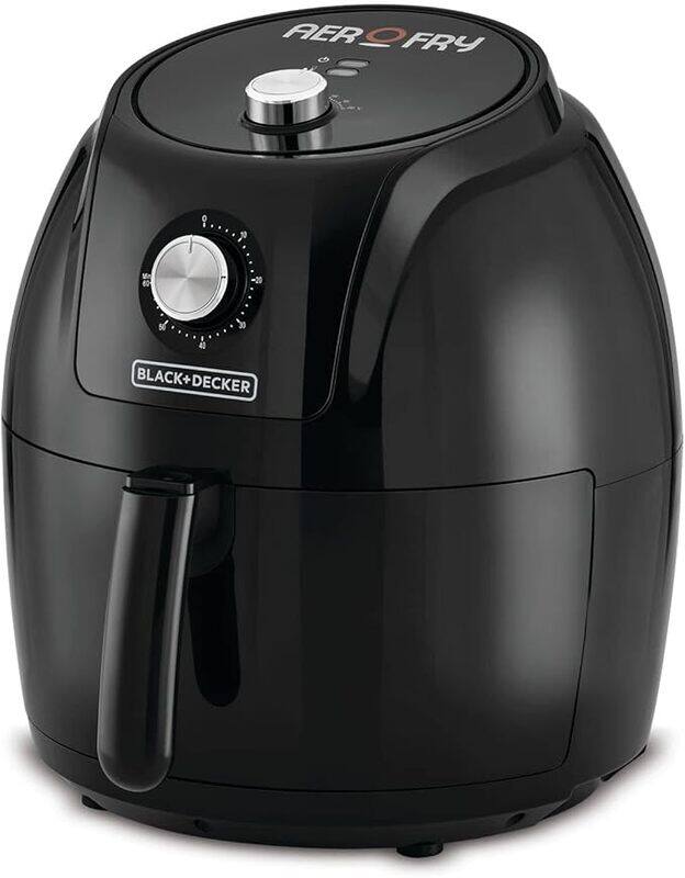 Black+Decker BLACK DECKER XL Air Fryer 1800W 7L ,1 5Kg Capacity With Rapid Hot Air Circulation For Frying, Grilling, Broiling, Roasting, and Baking AF575 B5
Black+Decker BLACK DECKER XL Air Fryer 1800W 7L ,1 5Kg Capacity With Rapid Hot Air Circulation For Frying, Grilling, Broiling, Roasting, and Baking AF575 B5
