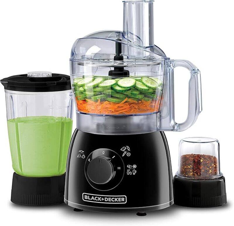 Black+Decker BLACK DECKER 400W 29 Function Food Processor with Blender Grinder, Black , KR42 B5,
Black+Decker BLACK DECKER 400W 29 Function Food Processor with Blender Grinder, Black , KR42 B5,