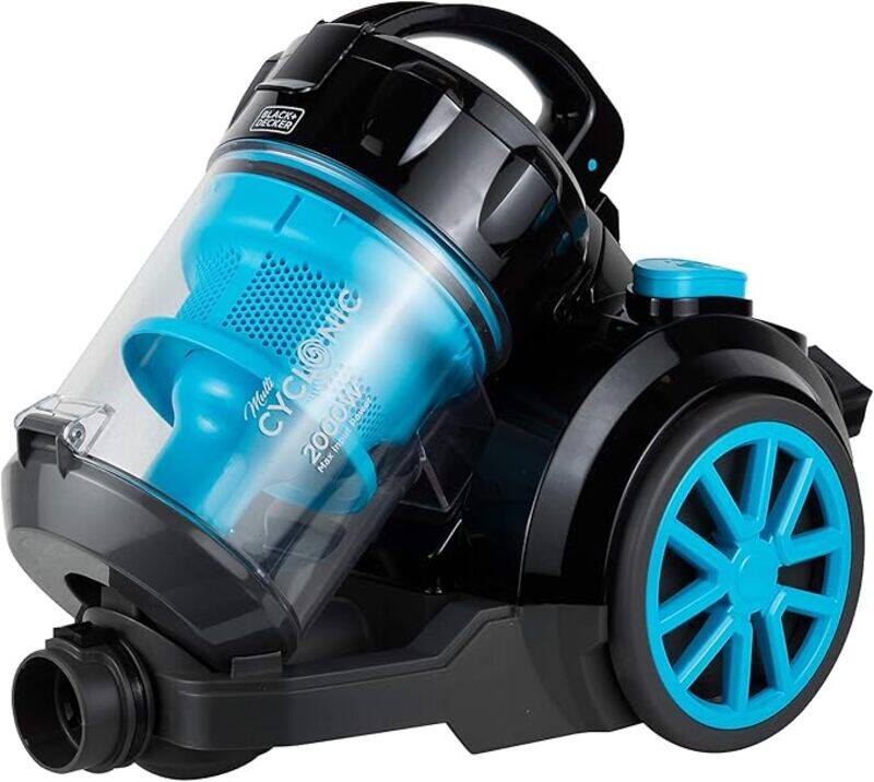 Black+Decker BLACK DECKER Multi Cyclone Bagless Corded Vacuum Cleaner, 2000W, 2 5L Capacity, 6 Stage HEPA Filtration, Variable Speed, 289 Air Watts, Auto Cord R
Black+Decker BLACK DECKER Multi Cyclone Bagless Corded Vacuum Cleaner, 2000W, 2 5L Capacity, 6 Stage HEPA Filtration, Variable Speed, 289 Air Watts, Auto Cord R