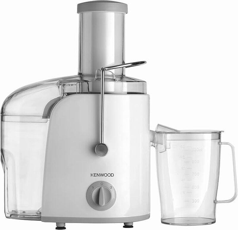 KENWOOD Juicer 800W Juice Extractor with 75mm Wide Feed Tube, 2 Speed, Transparent Juice Jug, Pulp Container, Anti Drip for Home, Office, Restaurant &
KENWOOD Juicer 800W Juice Extractor with 75mm Wide Feed Tube, 2 Speed, Transparent Juice Jug, Pulp Container, Anti Drip for Home, Office, Restaurant &