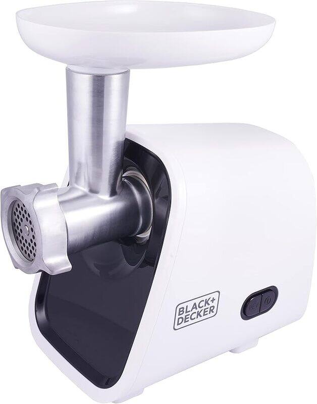 Black+Decker BLACK DECKER 1500W 3 in 1 Meat Mincer Grinder Sausage Maker White FM1500 B5
Black+Decker BLACK DECKER 1500W 3 in 1 Meat Mincer Grinder Sausage Maker White FM1500 B5