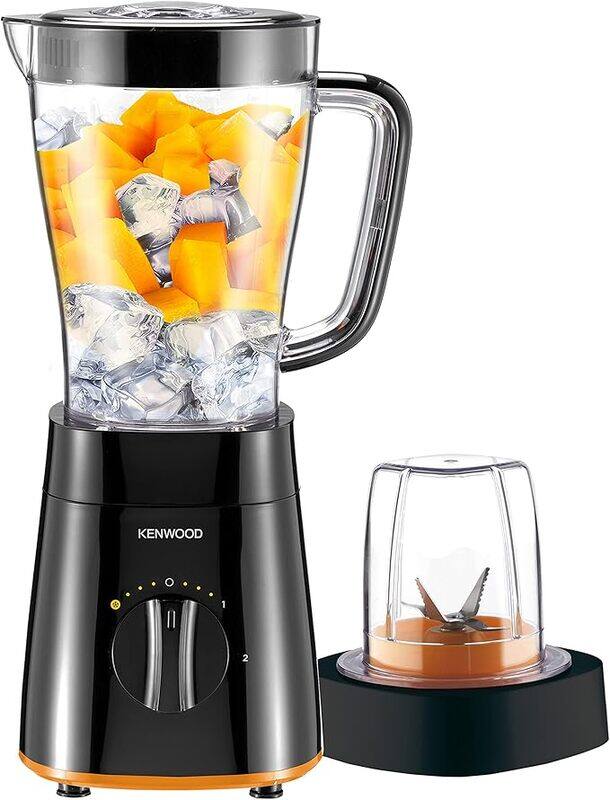 Kenwood Blender 500W Smoothie Blender Smoothie Maker 1 5L With Multi Mill Grinder, Chopper , Ice Crush Function Blp15 150Bk Black
Kenwood Blender 500W Smoothie Blender Smoothie Maker 1 5L With Multi Mill Grinder, Chopper , Ice Crush Function Blp15 150Bk Black