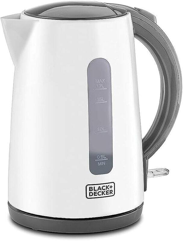 Tefal BLACK DECKER Cordless Electric Kettle, 2200W, 1 7L Capacity, Quick Boiling, Lightweight Design, 360 Swivel Base, Auto Shut Off, Boil Dry Protection,
Tefal BLACK DECKER Cordless Electric Kettle, 2200W, 1 7L Capacity, Quick Boiling, Lightweight Design, 360 Swivel Base, Auto Shut Off, Boil Dry Protection,