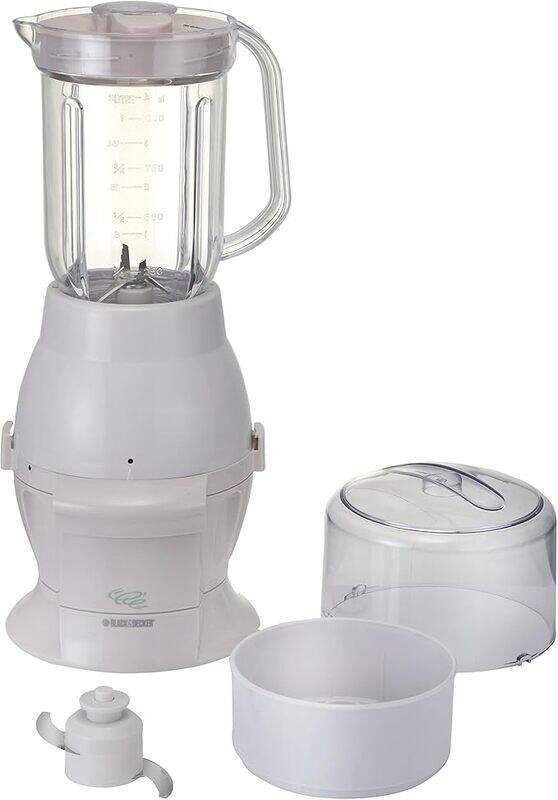 Black+Decker Black Decker 700 Watts Power Chopper with Blender, White , FX350B B5
Black+Decker Black Decker 700 Watts Power Chopper with Blender, White , FX350B B5