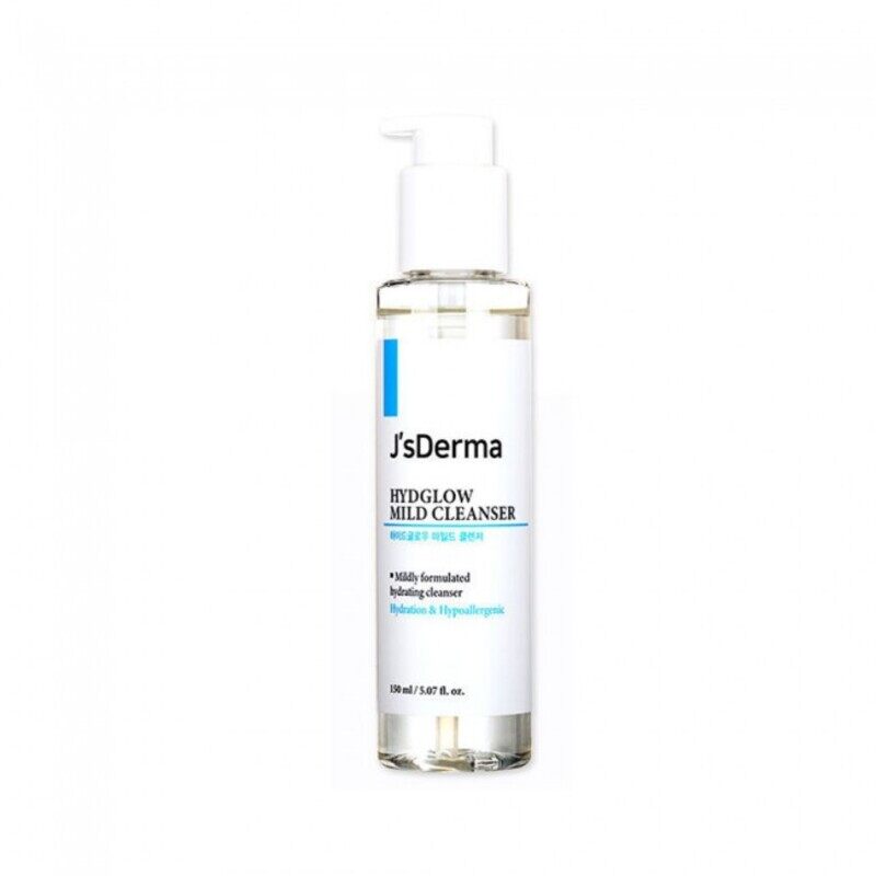 JSDerma Moisturizing cleanser with Hyaluronic Acid and Allantoin Hydglow Mild Cleanser 150ml
JSDerma Moisturizing cleanser with Hyaluronic Acid and Allantoin Hydglow Mild Cleanser 150ml