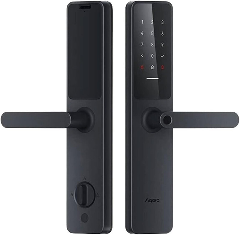 Generic Smart Door Lock A100 Pro, Zigbee, Bluetooth 5.0, Homekey & Fingerprint Unlock, Work with Compatible with Homekit Aqara Home, Black
Generic Smart Door Lock A100 Pro, Zigbee, Bluetooth 5.0, Homekey & Fingerprint Unlock, Work with Compatible with Homekit Aqara Home, Black