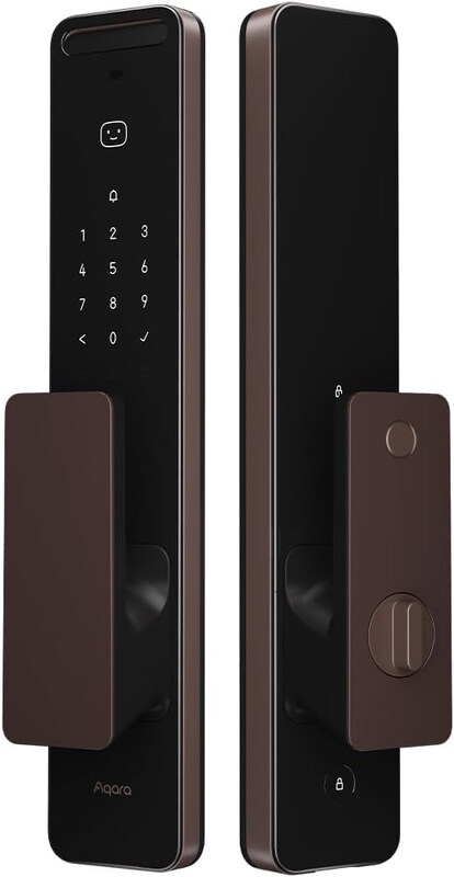 Aqara Smart Door Lock D200i, Secure 3D Face Recognition, NFC, PIN Codes, Apple Home Key Support, Global Version, Multicolour
Aqara Smart Door Lock D200i, Secure 3D Face Recognition, NFC, PIN Codes, Apple Home Key Support, Global Version, Multicolour