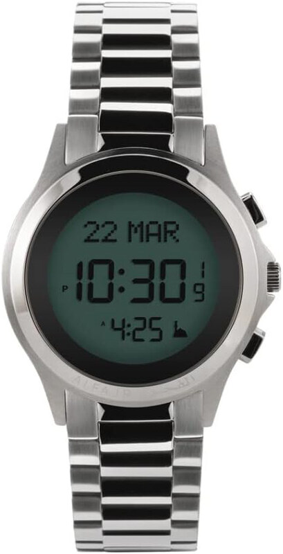 Al Fajr Analog + Digital Classic Watch for Men with Stainless Steel Band, Water Resistant, WR-02, Silver-Grey
Al Fajr Analog + Digital Classic Watch for Men with Stainless Steel Band, Water Resistant, WR-02, Silver-Grey