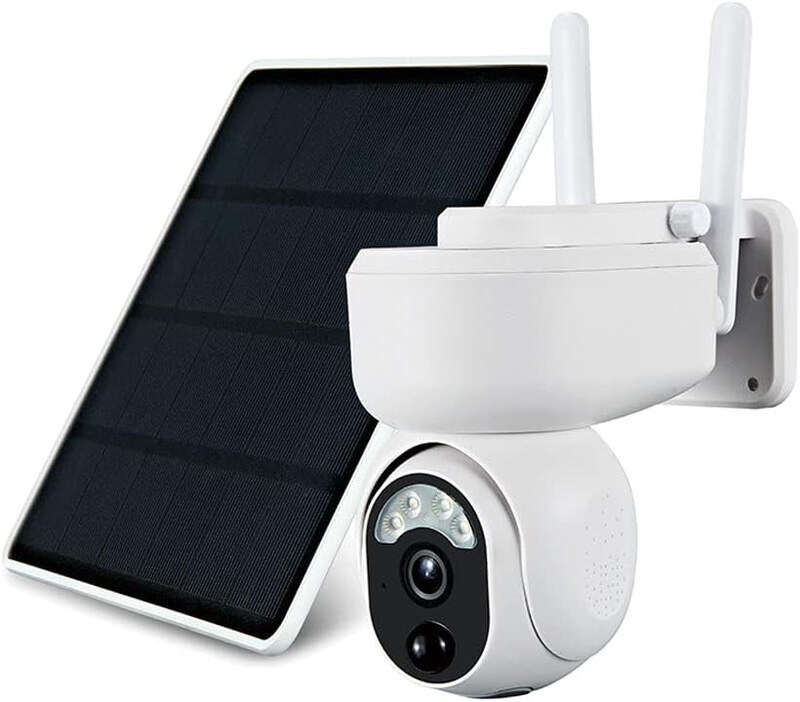 Crony WiFi Rbx-S30 Solar-Powered Camera, 2MP, 1080P, IP65 Waterproof, Two-Way Audio, Full-Color Night Vision, App Connectivity, White/Black
Crony WiFi Rbx-S30 Solar-Powered Camera, 2MP, 1080P, IP65 Waterproof, Two-Way Audio, Full-Color Night Vision, App Connectivity, White/Black