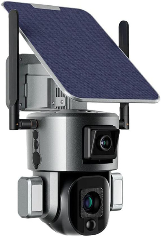 Crony D5 WiFi-4K-8MP Solar Dual Linkage Battery PT Wireless CCTV Camera, Multicolour
Crony D5 WiFi-4K-8MP Solar Dual Linkage Battery PT Wireless CCTV Camera, Multicolour
