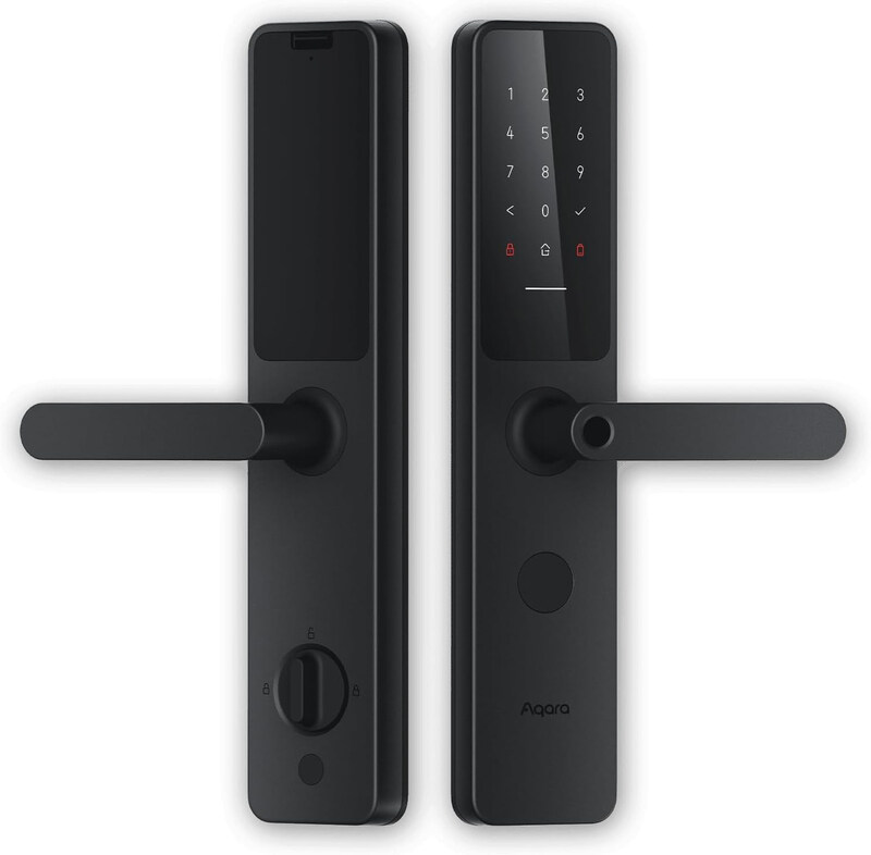 Aqara Smart Door Lock A100, Zigbee, Global Version, 18 Month Battery Life, 9 Unlock Methods, Google Assistant & HomeKit Support, Numeric Keypad, Remot
Aqara Smart Door Lock A100, Zigbee, Global Version, 18 Month Battery Life, 9 Unlock Methods, Google Assistant & HomeKit Support, Numeric Keypad, Remot