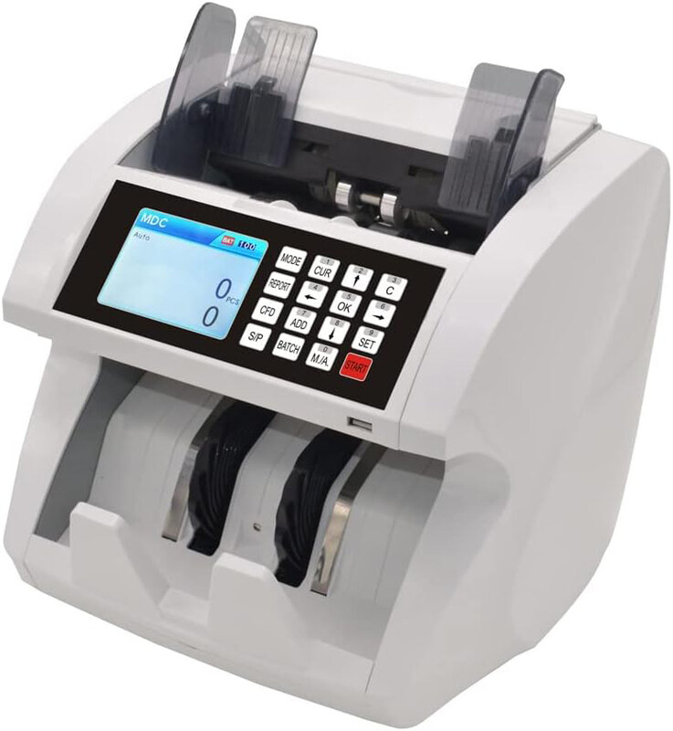 Crony Mix and Value Money Bill Banknote Cash Currency Note Counting Machine, Jn-1685, White
Crony Mix and Value Money Bill Banknote Cash Currency Note Counting Machine, Jn-1685, White
