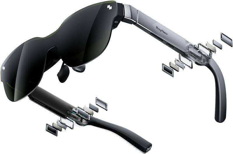 2025 New RayNeo Air 3s XR Glasses - AR Glasses 201" 120Hz FHD HueView Eye-Care Video Display, Smart Gaming Glasses for iPhone 16,15, Android, Mac, Swi
2025 New RayNeo Air 3s XR Glasses - AR Glasses 201" 120Hz FHD HueView Eye-Care Video Display, Smart Gaming Glasses for iPhone 16,15, Android, Mac, Swi