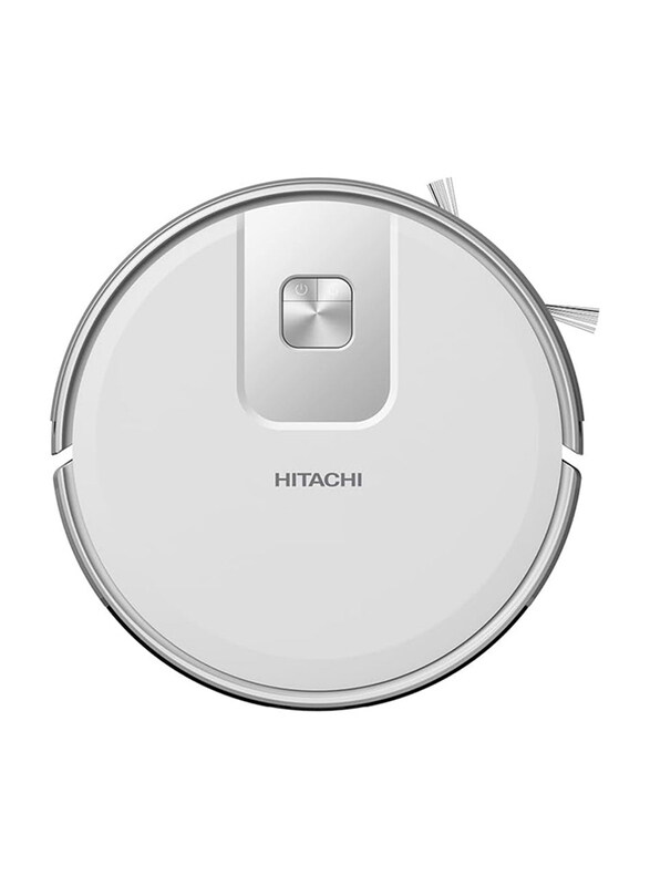 Hitachi Wet & Dry Robotic Vacuum Cleaners with WIFI Control & 2700Pa Strong Suction Power, 2700W, RVX15N, White
Hitachi Wet & Dry Robotic Vacuum Cleaners with WIFI Control & 2700Pa Strong Suction Power, 2700W, RVX15N, White