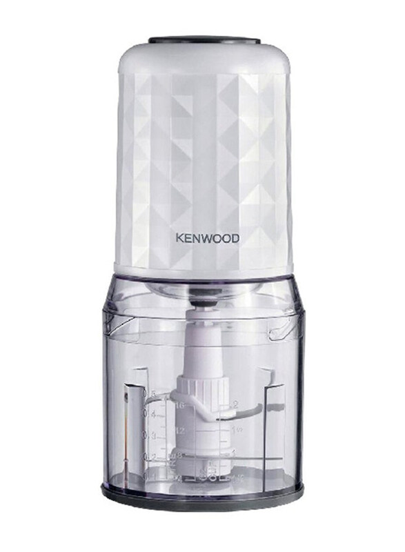 Kenwood 0.5L Chopper 2 Speeds Ice Crush Function, 400W, CHP40.000WH, White
Kenwood 0.5L Chopper 2 Speeds Ice Crush Function, 400W, CHP40.000WH, White
