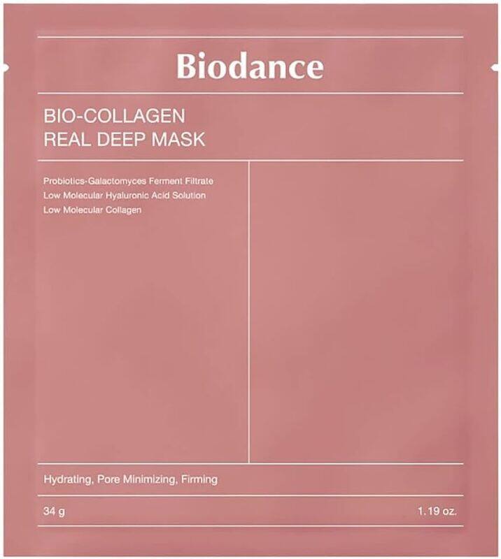 BIODANCE Bio-Collagen Real Deep Mask, Hydrating Overnight Hydrogel Mask, Pore Minimizing, Elasticity Improvement, 34g
BIODANCE Bio-Collagen Real Deep Mask, Hydrating Overnight Hydrogel Mask, Pore Minimizing, Elasticity Improvement, 34g