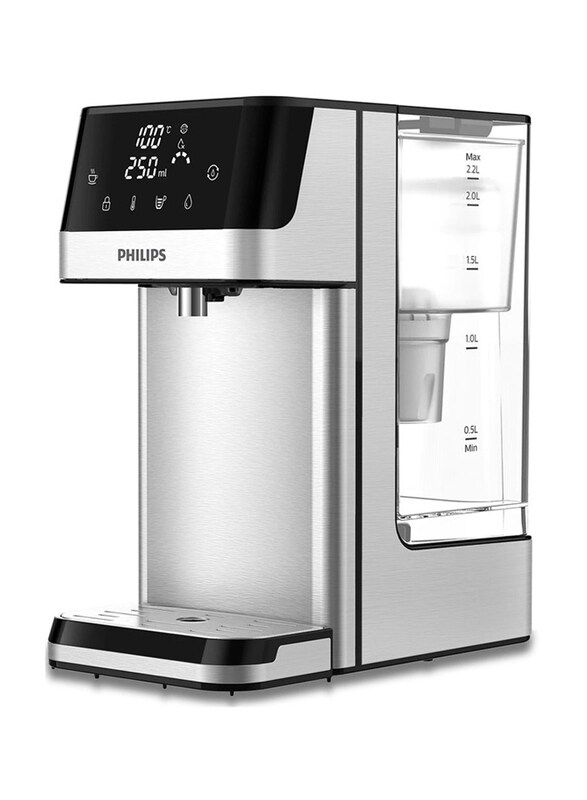 Philips 2.2L Bottom Loading One Nozzle UV Micro P-Clean Filtration, ADD5910M/90, Silver
Philips 2.2L Bottom Loading One Nozzle UV Micro P-Clean Filtration, ADD5910M/90, Silver