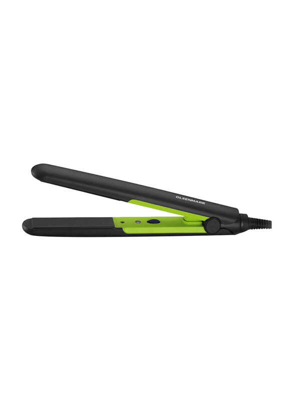 Olsenmark StraightCare Essential Thermo Protect Hair Straightener, OMH4107, Green/Black
Olsenmark StraightCare Essential Thermo Protect Hair Straightener, OMH4107, Green/Black