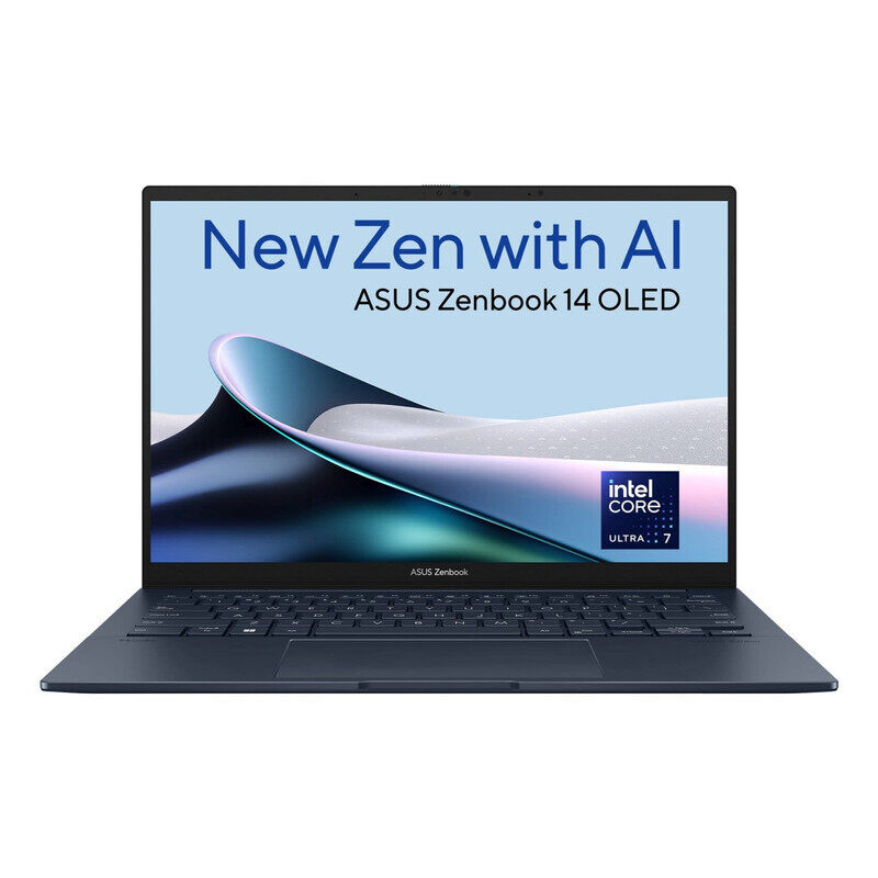 ASUS ZENBOOK 14 UX3405MA-OLEDU7B-BLUE, CORE ULTRA 7-155H-1.4GHZ, 16GB, 1TBSSD, TOUCH-120HZ, 14.0" OLED 2.8K -TOUCH-120HZ, WL, INTEL ARC, BT+CAM, WIN 1
ASUS ZENBOOK 14 UX3405MA-OLEDU7B-BLUE, CORE ULTRA 7-155H-1.4GHZ, 16GB, 1TBSSD, TOUCH-120HZ, 14.0" OLED 2.8K -TOUCH-120HZ, WL, INTEL ARC, BT+CAM, WIN 1