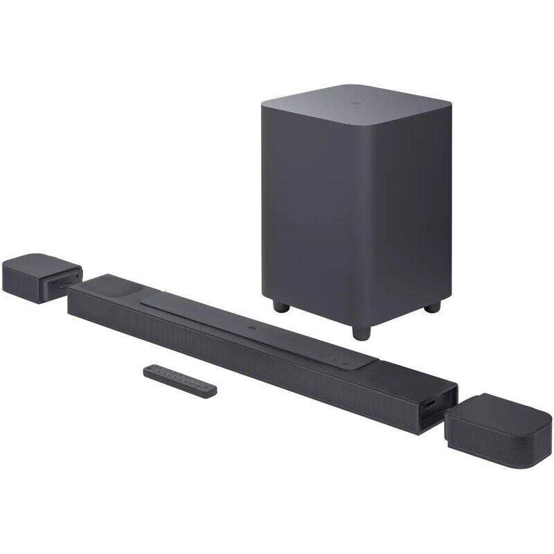 JBL BAR 800 5.1.2 Channel Soundbar With Detachable Speaker and Wireless Subwoofer, Black
JBL BAR 800 5.1.2 Channel Soundbar With Detachable Speaker and Wireless Subwoofer, Black