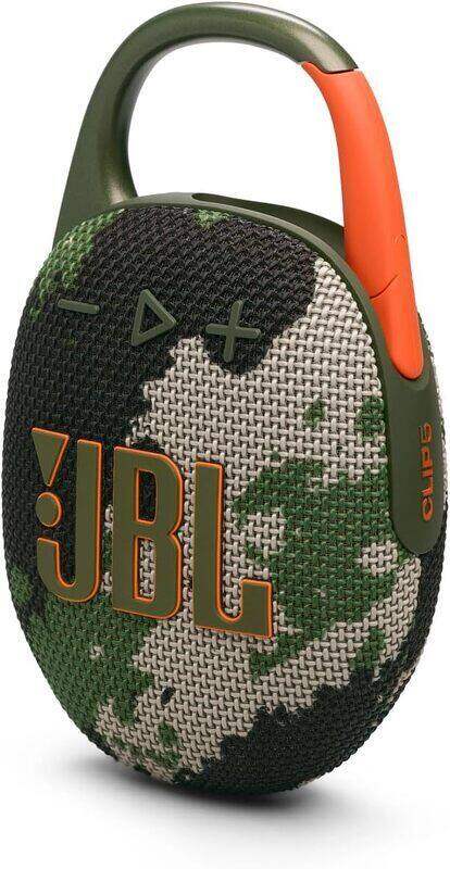 JBL Clip 5 Ultra-portable waterproof speaker with AURACAST, Powerful Audio, Dustproof, Wireless Bluetooth Streaming, 12 Hours of Playtime, Squad
JBL Clip 5 Ultra-portable waterproof speaker with AURACAST, Powerful Audio, Dustproof, Wireless Bluetooth Streaming, 12 Hours of Playtime, Squad