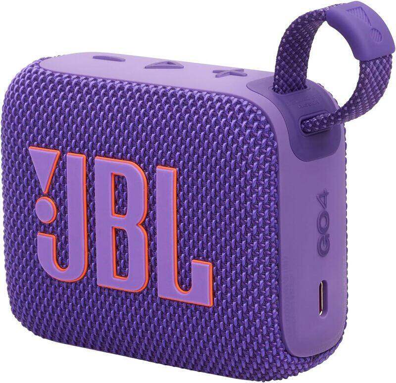 JBL Go4 Ultra-portable waterproof speaker with AURACAST, Powerful Audio, Dustproof, Wireless Bluetooth Streaming, 7 Hours of Playtime, Purple
JBL Go4 Ultra-portable waterproof speaker with AURACAST, Powerful Audio, Dustproof, Wireless Bluetooth Streaming, 7 Hours of Playtime, Purple