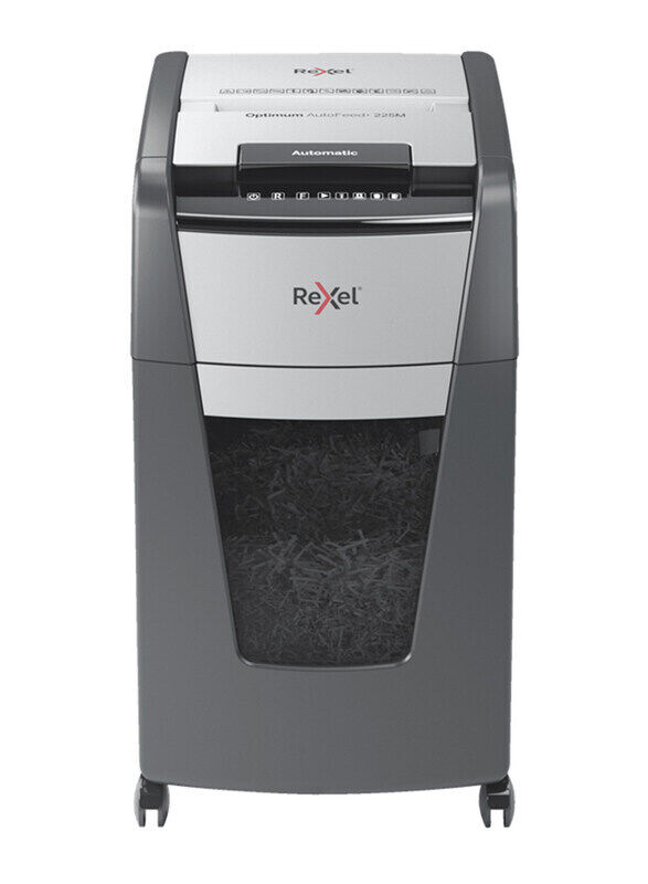 Rexel Optimum Autofeed+ 225M Automatic Micro Cut Paper Shredder Machine, Black
Rexel Optimum Autofeed+ 225M Automatic Micro Cut Paper Shredder Machine, Black