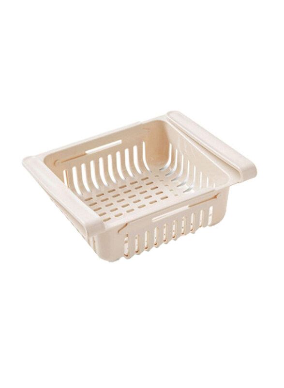 Markq Retractable Drawer Refrigerator Storage Basket for Vegetables and Fruits Shelf Organizer, 1 Piece, Beige
Markq Retractable Drawer Refrigerator Storage Basket for Vegetables and Fruits Shelf Organizer, 1 Piece, Beige