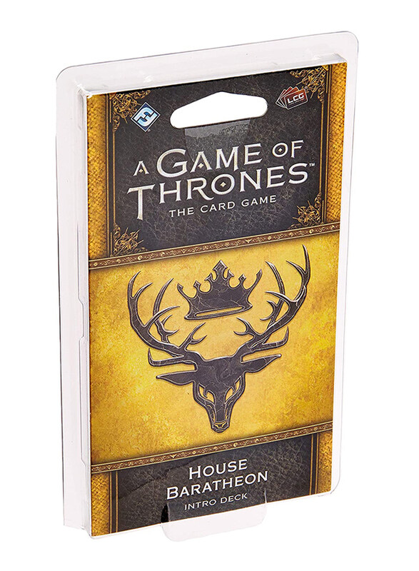 Fantasy Flight Games A Game of Thrones: LCG 2nd Edition - Pack 39: House Baratheon Deck Card Game, 14+ Years
Fantasy Flight Games A Game of Thrones: LCG 2nd Edition - Pack 39: House Baratheon Deck Card Game, 14+ Years