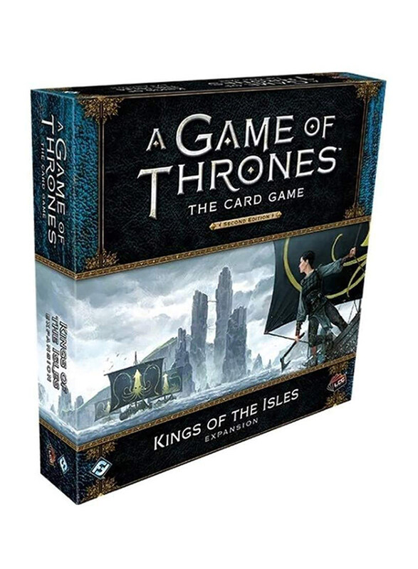 Fantasy Flight Games A Game of Thrones LCG 2nd Edition Pack 44: Kings of the Isles Card Game, 14+ Years
Fantasy Flight Games A Game of Thrones LCG 2nd Edition Pack 44: Kings of the Isles Card Game, 14+ Years
