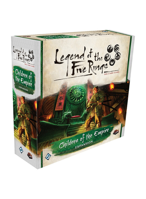 Fantasy Flight Games Legend of the Five Rings LCG Pack 15: Children of the Empire Card Game, 14+ Years
Fantasy Flight Games Legend of the Five Rings LCG Pack 15: Children of the Empire Card Game, 14+ Years