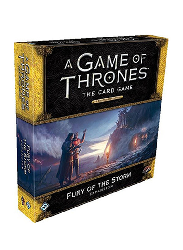 Fantasy Flight Games A Game of Thrones LCG 2nd Edition Pack 51: Fury of the Storm Card Game, 14+ Years
Fantasy Flight Games A Game of Thrones LCG 2nd Edition Pack 51: Fury of the Storm Card Game, 14+ Years