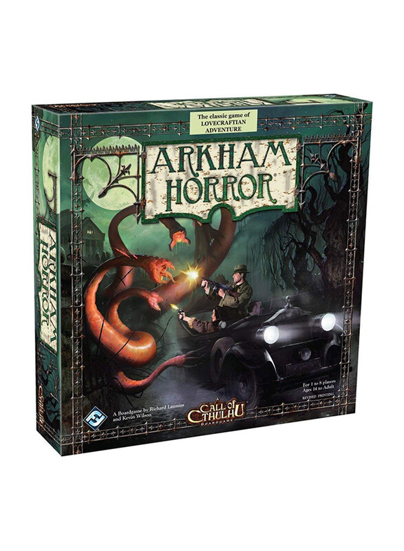 Fantasy Flight Games Arkham Horror: The Board Game (2nd Ed) Board Game, 12+ Years
Fantasy Flight Games Arkham Horror: The Board Game (2nd Ed) Board Game, 12+ Years