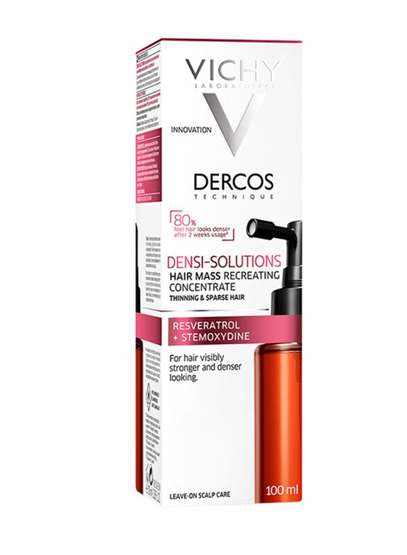 Vichy Dercos Densi Solutions Hair Mass Recreating Concentrate Hair Sprays, 100ml
Vichy Dercos Densi Solutions Hair Mass Recreating Concentrate Hair Sprays, 100ml