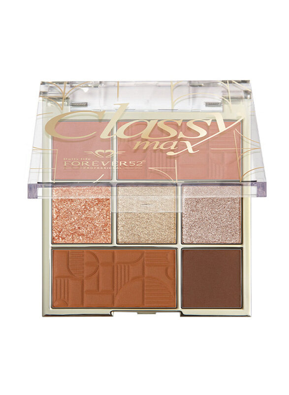 Forever52 2-in-1 Classy Max 5 Color Eyeshadow Palette with 2 Color Blush, Multicolour
Forever52 2-in-1 Classy Max 5 Color Eyeshadow Palette with 2 Color Blush, Multicolour
