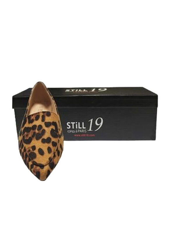 Still 19 Pointed Toe Ballerinas for Women, 38 EU, JKLB210068-87, Leopard Dark Tan Brown
Still 19 Pointed Toe Ballerinas for Women, 38 EU, JKLB210068-87, Leopard Dark Tan Brown