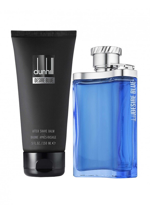 Dunhill 2-Pieces Desire Blue Gift Set for Men, 100ml EDT Perfume, 150ml After Shave Balm
Dunhill 2-Pieces Desire Blue Gift Set for Men, 100ml EDT Perfume, 150ml After Shave Balm