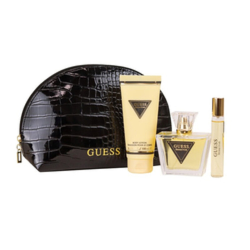 Guess Seductive Set EDT Perfume 75Ml + EDT Perfume 15Ml + Bl 100Ml + Pouch for Women
Guess Seductive Set EDT Perfume 75Ml + EDT Perfume 15Ml + Bl 100Ml + Pouch for Women