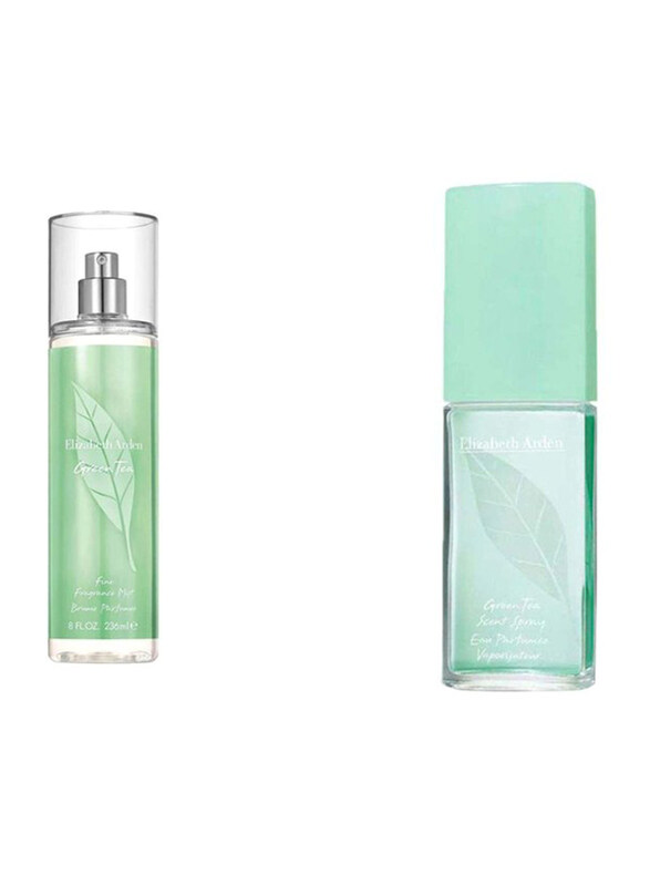 Elizabeth Arden 2-Piece Gift Set for Women, Green Tea 100ml EDP Perfume, 236ml Body Mist
Elizabeth Arden 2-Piece Gift Set for Women, Green Tea 100ml EDP Perfume, 236ml Body Mist
