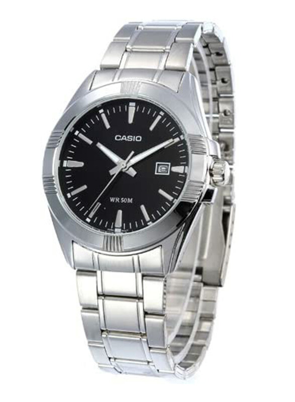 Casio Enticer Analog Quartz Watch for Men with Stainless Steel Band, Water Resistant, MTP-1308D-1AVDF, Silver-Black
Casio Enticer Analog Quartz Watch for Men with Stainless Steel Band, Water Resistant, MTP-1308D-1AVDF, Silver-Black