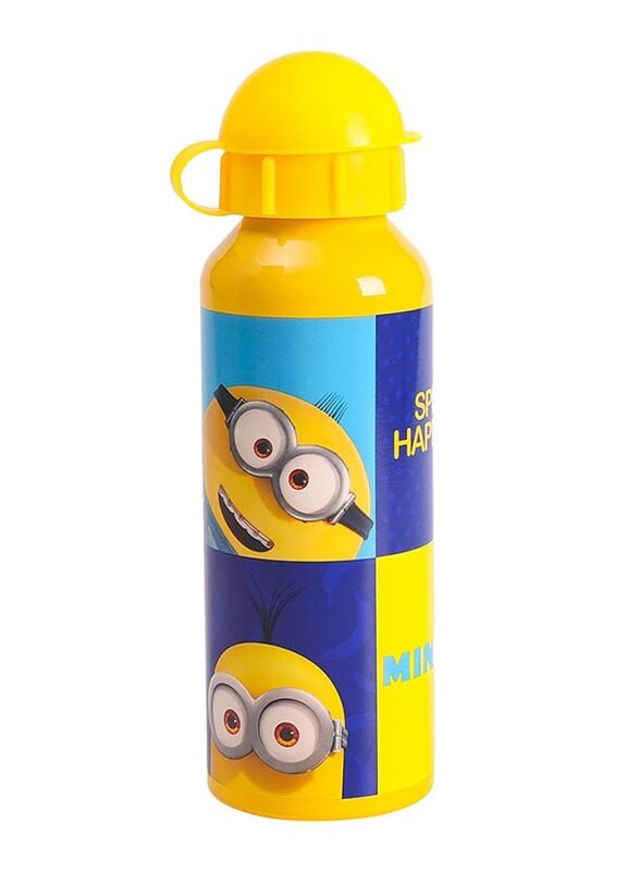BTS Bottles Universal Minions Miniontastic Aluminium Water Bottle for Ages 3+ Year, 500ml, Yellow
BTS Bottles Universal Minions Miniontastic Aluminium Water Bottle for Ages 3+ Year, 500ml, Yellow