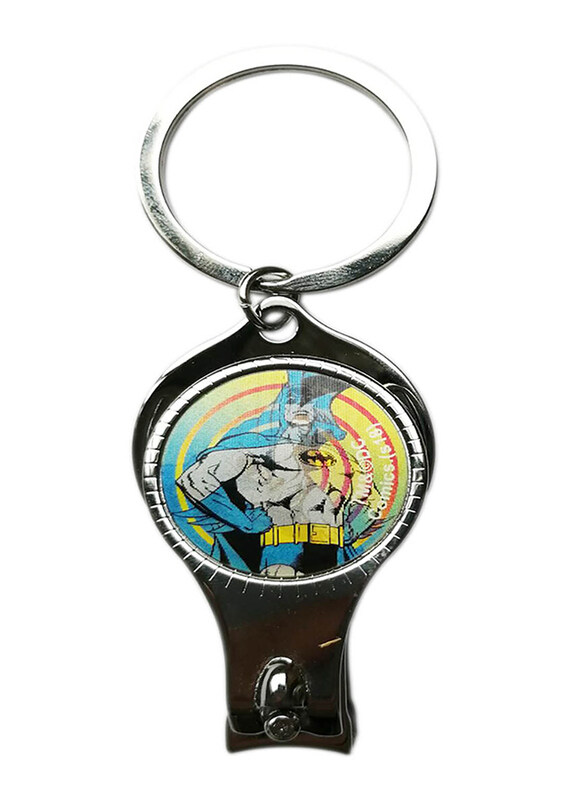 Warner Bros DC Comics Batman 3D Lenticular Keychain/Nail Cutter For Boys, Multicolor
Warner Bros DC Comics Batman 3D Lenticular Keychain/Nail Cutter For Boys, Multicolor