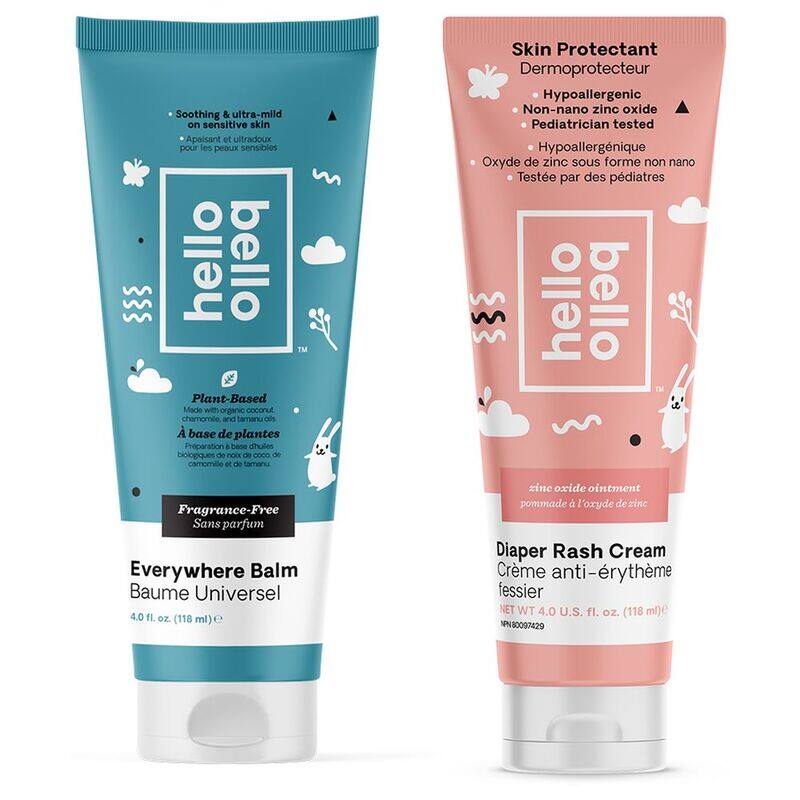 Hello Bello Everywhere Balm 118ml & Diaper Rash Cream Bundle 118ml, 2-Pieces, 6+ Months, Multicolour
Hello Bello Everywhere Balm 118ml & Diaper Rash Cream Bundle 118ml, 2-Pieces, 6+ Months, Multicolour