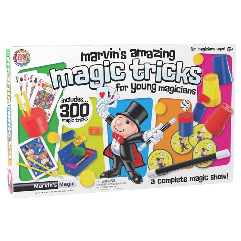 Marvin's Magic Simply Magic Marvin's Amazing 300 Magic Tricks, Ages 6+ Years, Multicolour
Marvin's Magic Simply Magic Marvin's Amazing 300 Magic Tricks, Ages 6+ Years, Multicolour