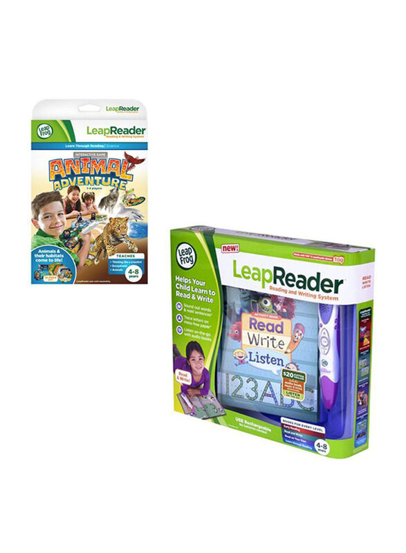 LeapFrog LeapReader Reading and Writing System + Animal Adventure Quest, Ages 4+
LeapFrog LeapReader Reading and Writing System + Animal Adventure Quest, Ages 4+