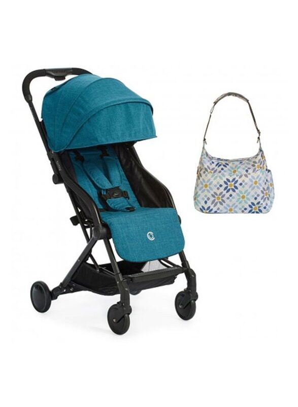 Kolcraft Contours Bitsy Compact Fold Stroller with Free Ryco Linden Prairie Blossom, Teal Blue
Kolcraft Contours Bitsy Compact Fold Stroller with Free Ryco Linden Prairie Blossom, Teal Blue