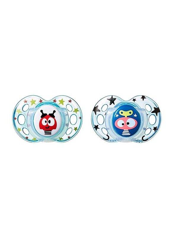 Tommee Tippee Closer to Nature Fun Style Orthodontic Soothers, 18-36 Months, 2 Pieces, Assorted Colour
Tommee Tippee Closer to Nature Fun Style Orthodontic Soothers, 18-36 Months, 2 Pieces, Assorted Colour